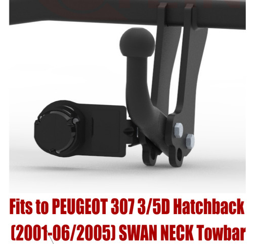 Swan neck tow bar - neck,