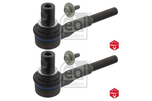 Pair tie track rod end - 2x,