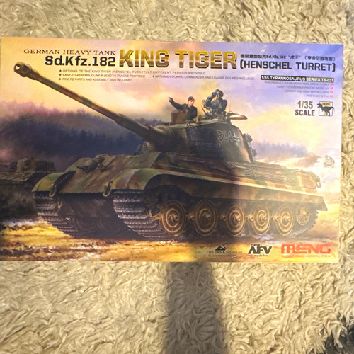 Meng kfz 182 king - meng, sd.kfz.182