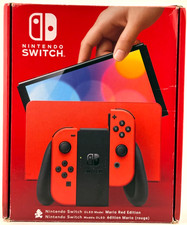 Nintendo Switch OLED Console - Mario Red Edition - Boxed