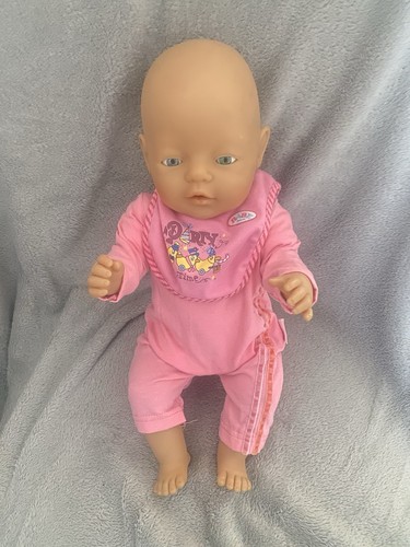 Vintage baby born doll - born,