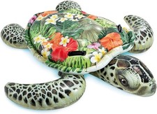 Intex Sea Turtle Inflatable Swimming Pool Float Ride On Realistic Print