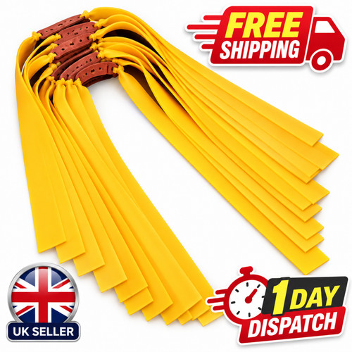 Flat rubber bands slingshot - rubber,