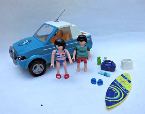 Playmobil blue pickup - playmobil,