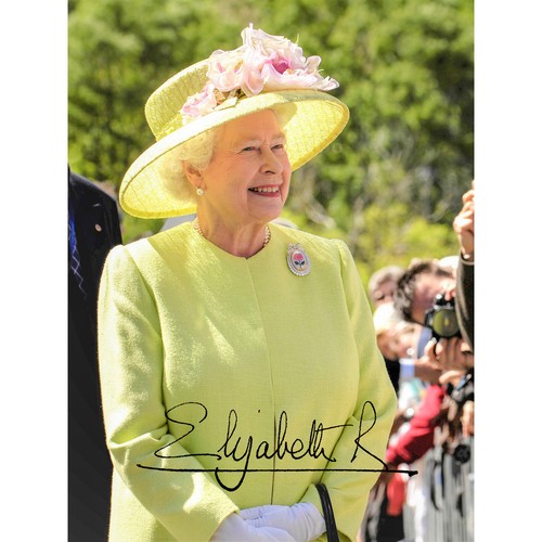 The queen yellow elizabeth - in,