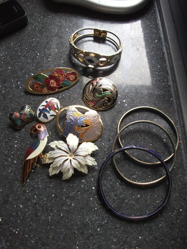 Cloisonné enamel jewellery - cloisonné, 11