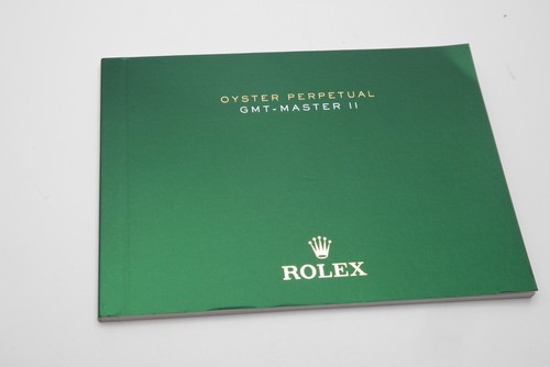 Rolex gmt master booklet - rolex,