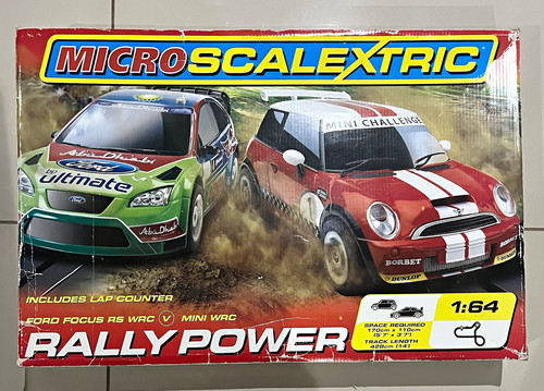 Micro scalextric rally power - rally,