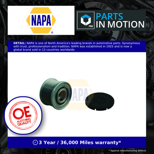 Overrunning alternator pulley - overrunning,