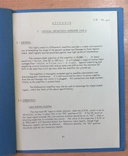 Telequipment  Type B Amplifier (43/53) Manual