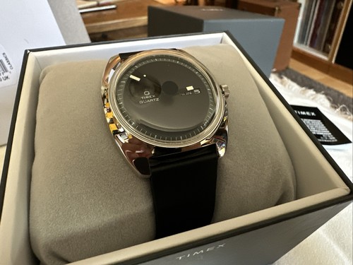 Timex enigma quartz black - timex, dial