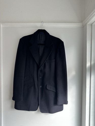 Navy mens 100 - %, wool