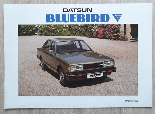 Datsun bluebird range brochure - datsun,