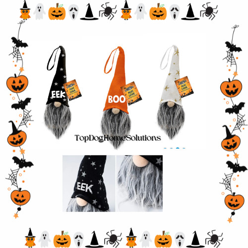 Halloween gonks hanging tree - halloween,