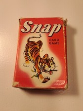 Vtg. 1950's Whitman Snap Card