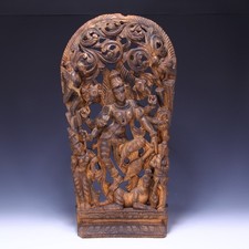 Carved Hindu Lord Nataraja as