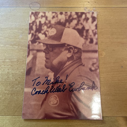 Weeb ewbank signed - ~weeb,