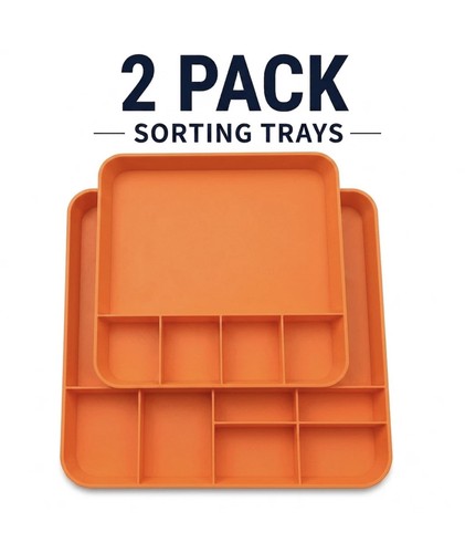 Pack sorting trays ideal for - trays,