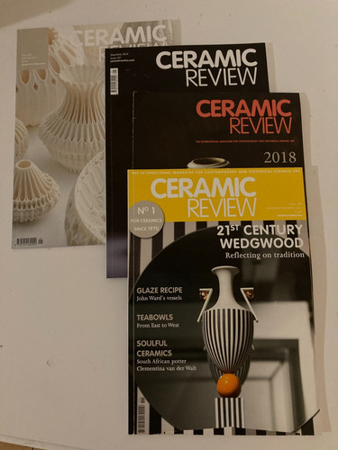 Ceramic review magazines - x,