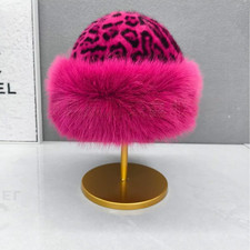 Fluffy Leopard print Mongolia