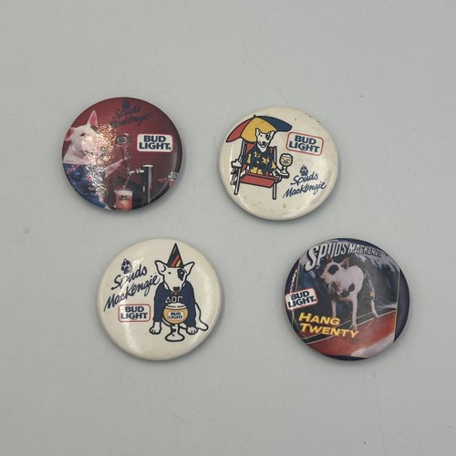 Lot vintage 1987 bud - lot/2,