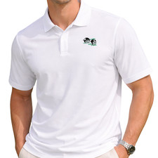 Men Bowls Polo Shirt White