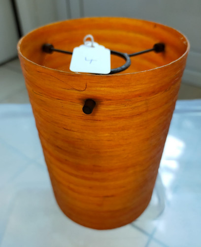 1970s spun fibreglass orange - fibreglass,