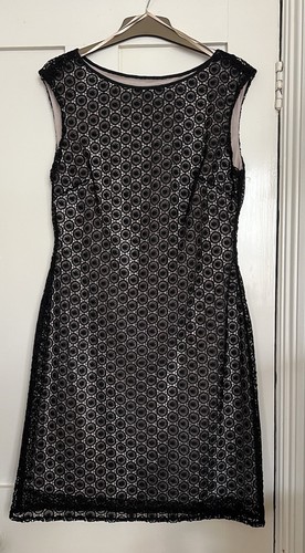 Black summer cocktail dress - black,