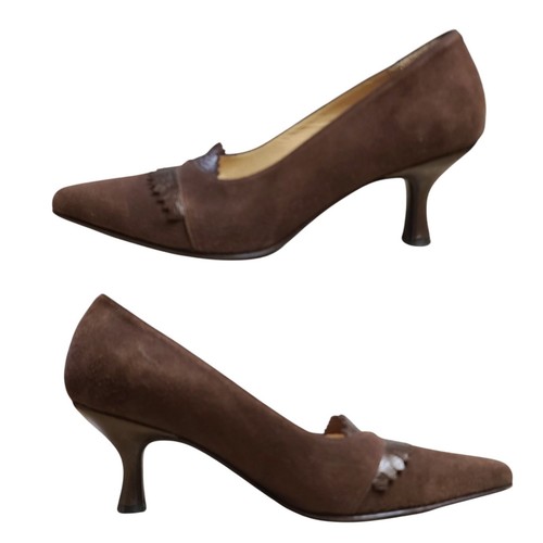 Gucci signoria brown suede - gucci,