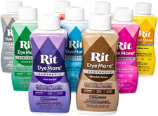 Rit Dye DyeMore Liquid Synthetic Fiber  Nylon Polyester Acrylic Acetate Dye More