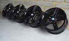 Genuine BMW 379 17" Alloy Wheels: Gloss Black F20 F21 F22 E82 E88 1 & 2 SERIES