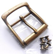 Dunham Full Roller Belt Buckle 1.5" inch - 38mm + Free Rivets