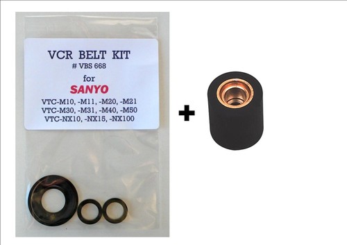 Vcr belt kit for - belt, sanyo