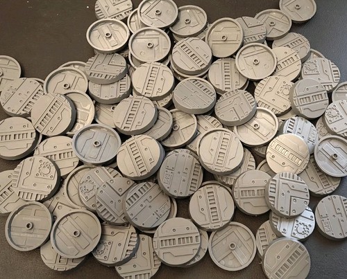 Necromunda 32mm bases x10 - 32mm,