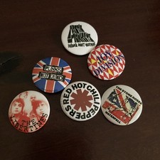 Rock Band Badges Indie 90,s