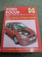 Ford Focus Oct 2001  to  2005