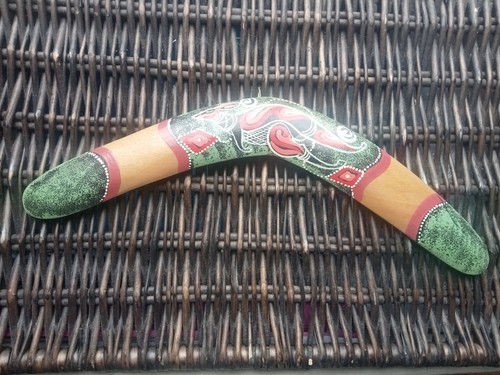 Aboriginal style hand painted - style,