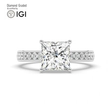 Princess Diamond Engagement