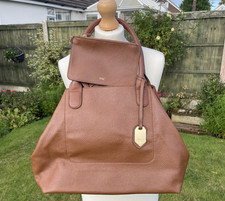 Ruth Langsford Soft Pebbled Leather Shoulder Bag & Purse Tan (RRP £114.96)