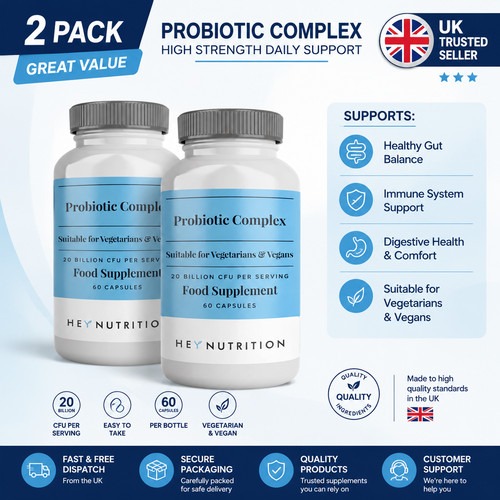 2pack hey nutrition probiotic - 2pack,