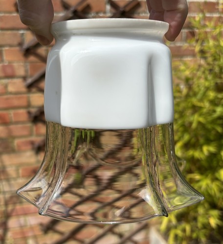 Vintage glass shade - glass,