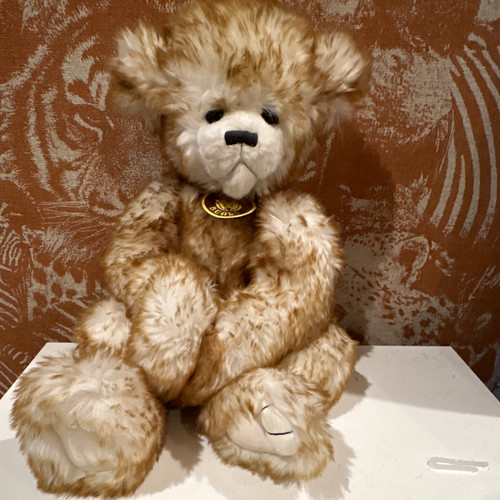 Charlie plush teddy bear - plush, soft