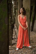 Topshop Ladies Orange & White