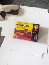 GOLDS GYM VINTAGE 1LB DUMBBELLS SET OF 2 