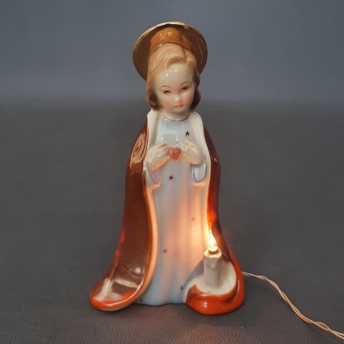 Ceramic sculpture lamp sacred - ceramic,