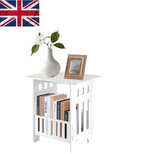 Compact White Coffee Table |