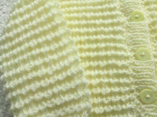 New hand knitted baby - new,