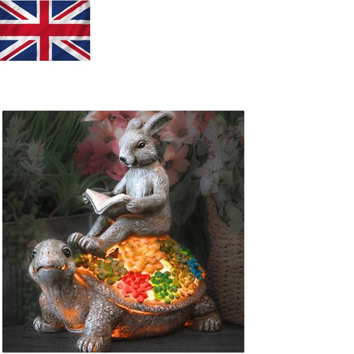 Gift ready solar rabbit and - solar,