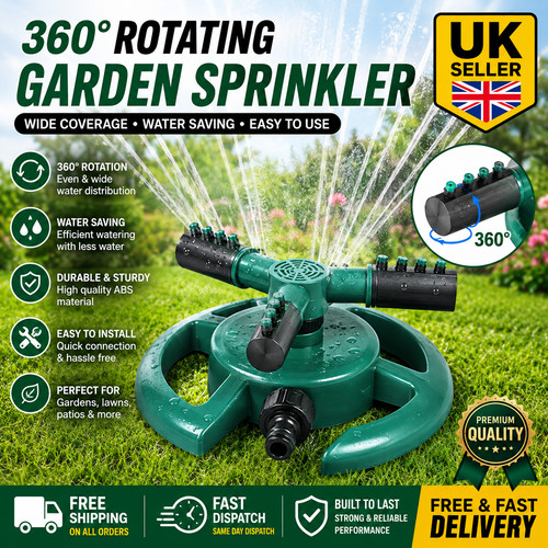 360 rotating garden lawn - 360°, garden/lawn