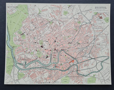 Antique 1903 Bristol - City
